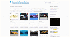 Desktop Screenshot of ajoomlatemplates.com