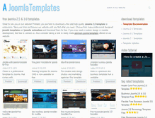 Tablet Screenshot of ajoomlatemplates.com